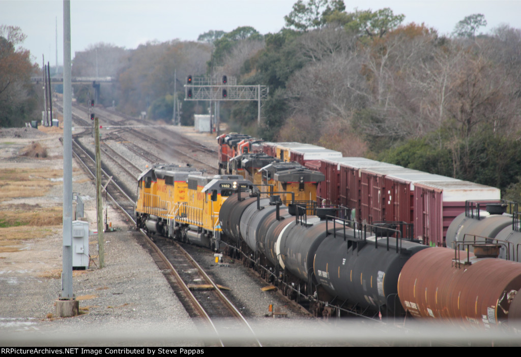 UP and BNSF trains